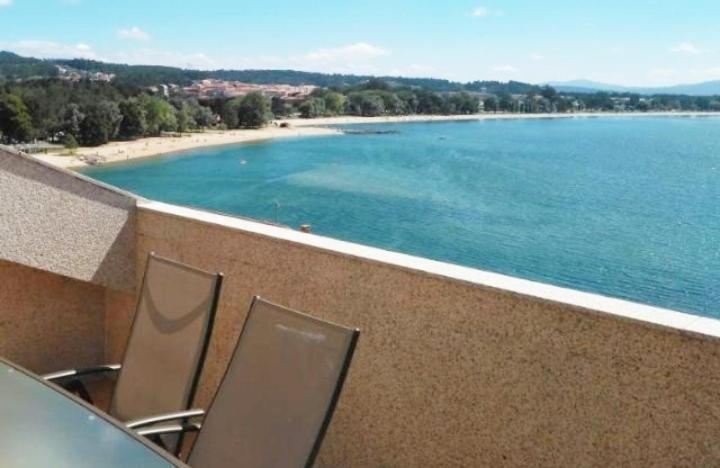 Impresionantes Vistas Al Mar Cerca De Santiago Apartment Boiro Exterior foto